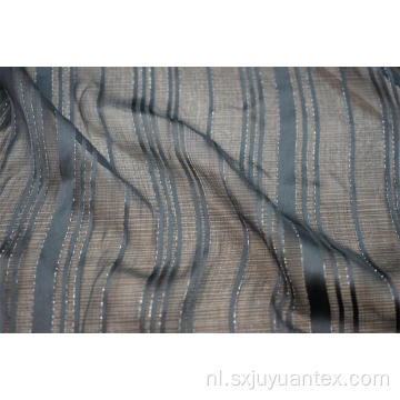 Viscose 50D filament lurex streep Yoryu dobby stof